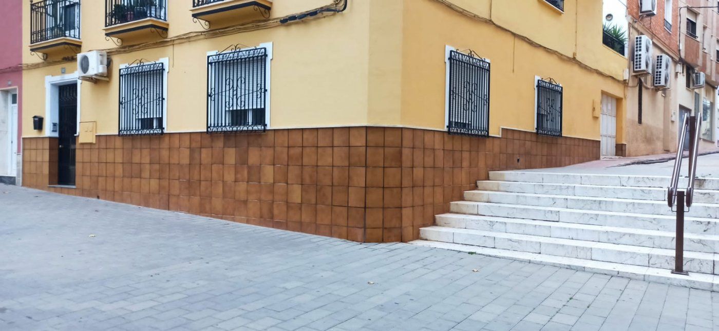 Exterior view of Planta baja for sale in Almansa  with Heating and Storage room