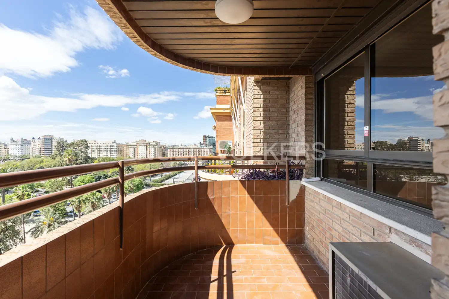 Terrasse von Wohnung zur Miete in Valencia mit Klimaanlage, Heizung und Terrasse