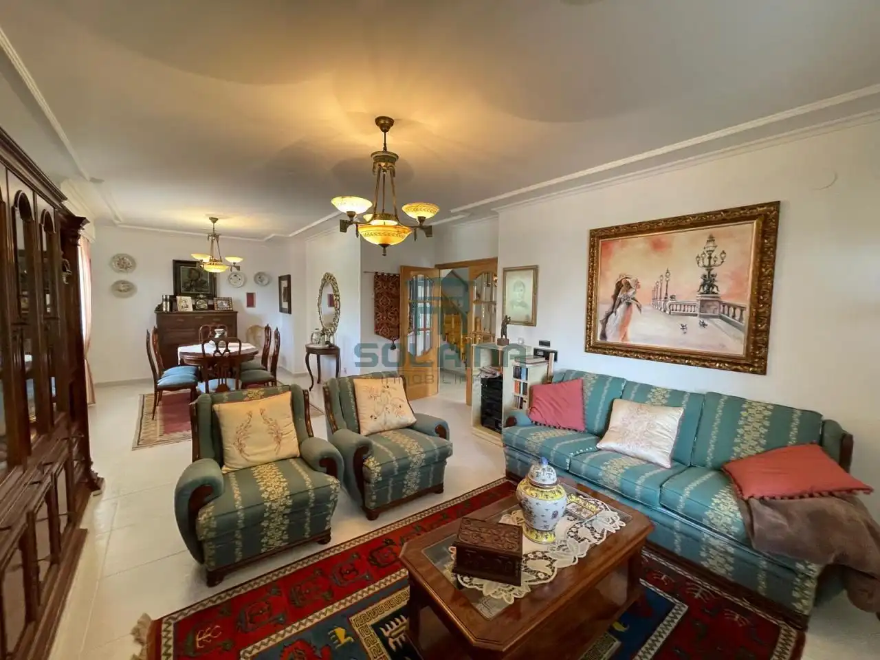 Living room of Houses for sale in Ourense Capital   with Heating, Private garden and Terrace
