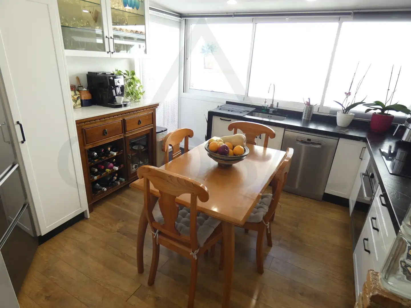 Cocina de Casa adosada en venta en Cartagena con Aire acondicionado, Calefacción y Jardín privado