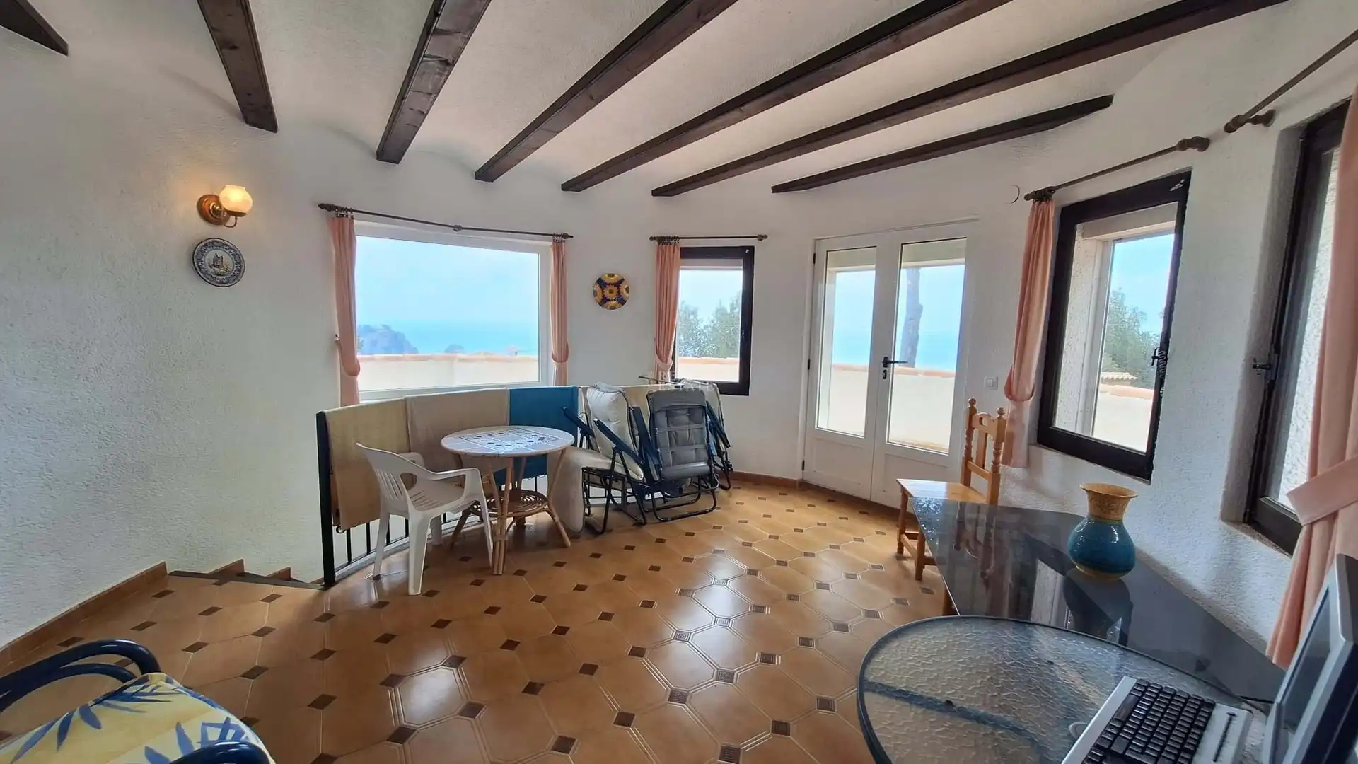 Living room of Houses for sale in Jávea / Xàbia  with Heating, Terrace and Swimming Pool