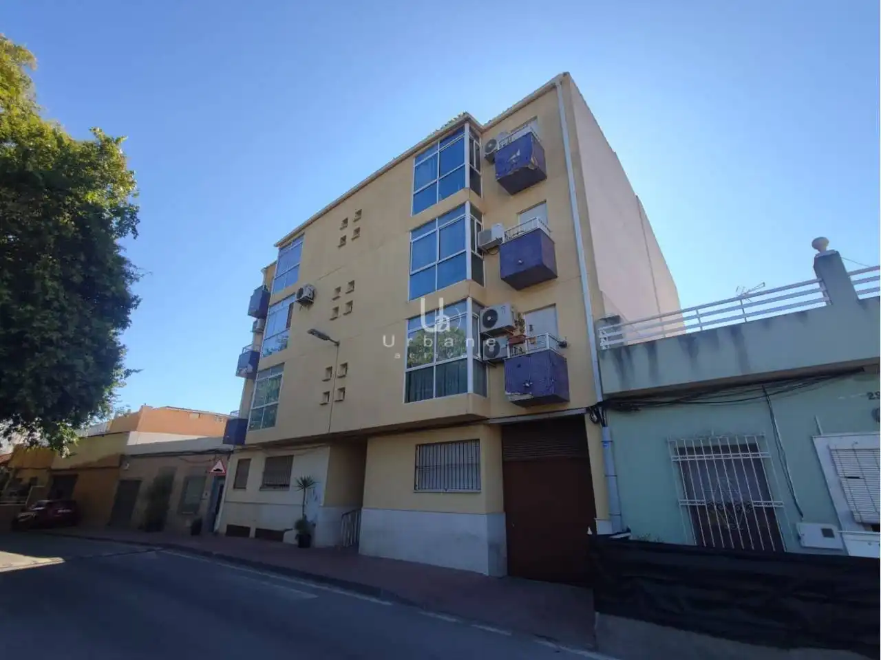 Vista exterior de Piso en venta en Murcia