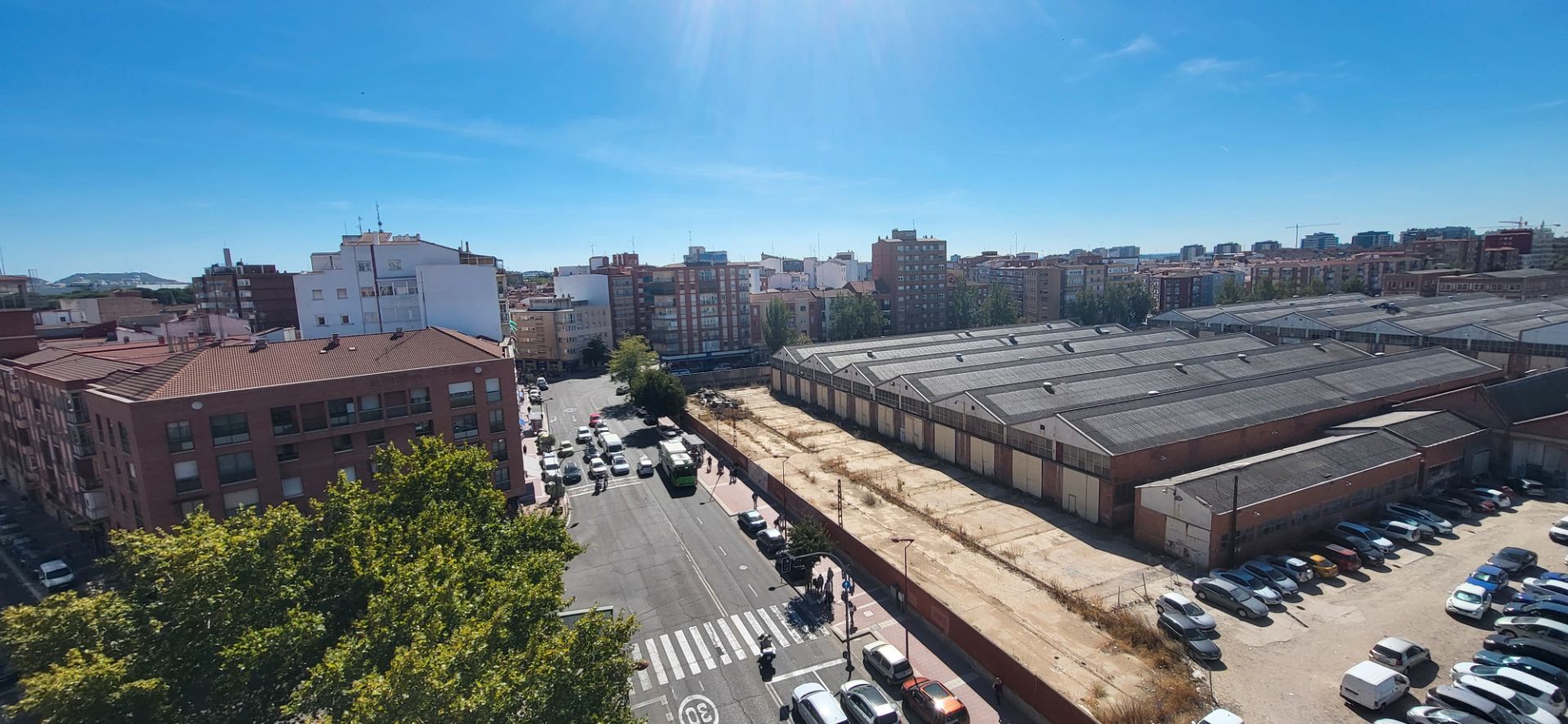 Vista exterior de Àtic en venda en Valladolid Capital amb Moblat i Balcó