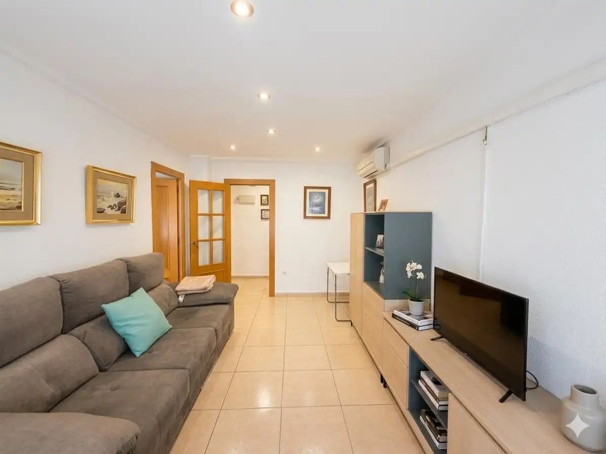 Sala de estar de Piso de alquiler en Elda con Aire acondicionado y Amueblado
