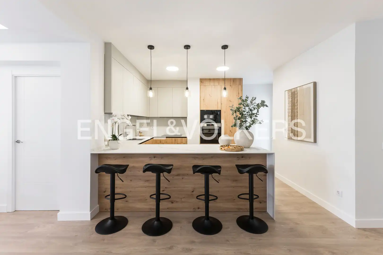 Kitchen of Flat for sale in Madrid  with Air Conditioner, Heating and Terrace