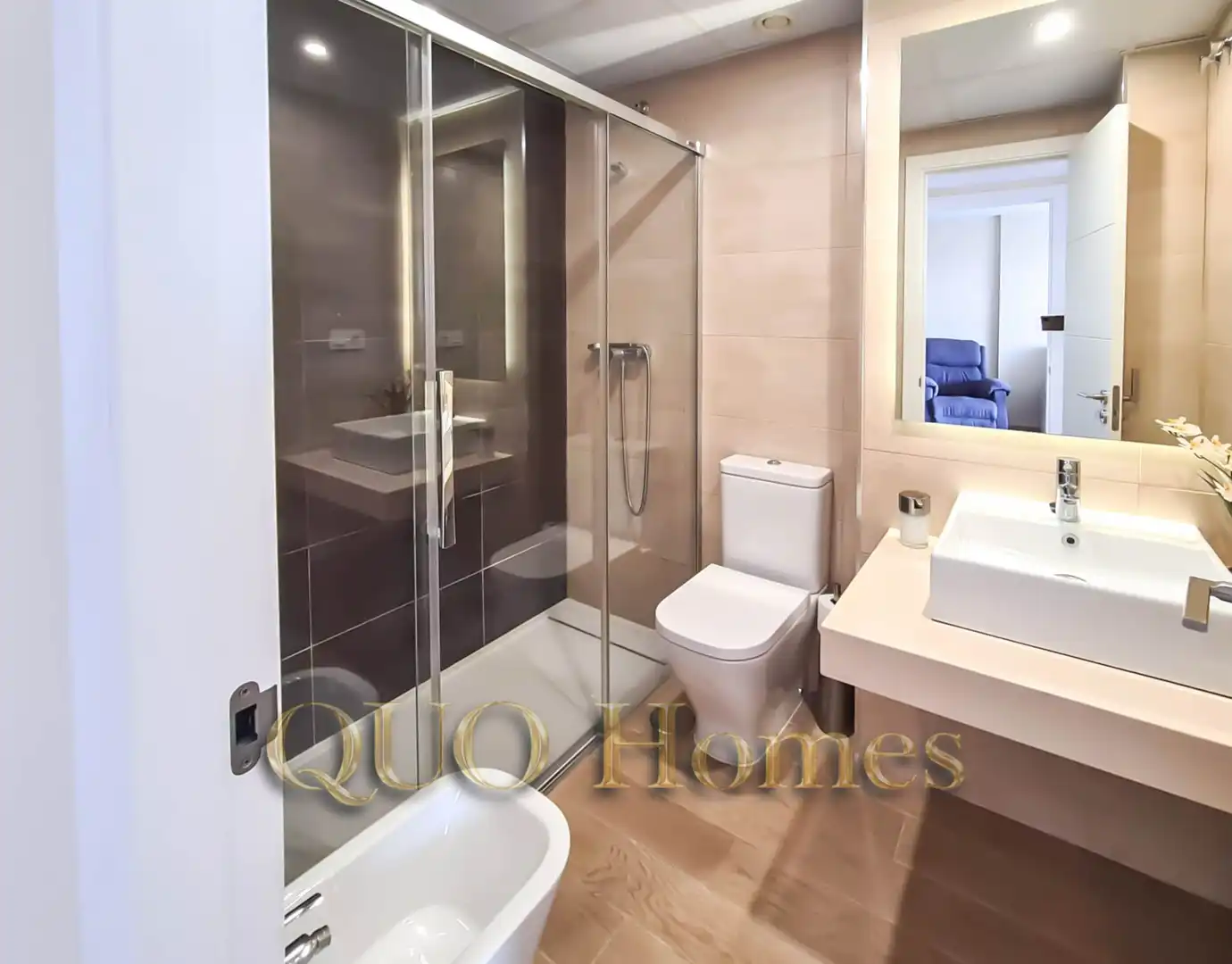 Bathroom of Flat for sale in Jerez de la Frontera  with Air Conditioner, Storage room and Balcony