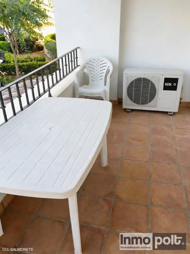 Terrace of Flat for sale in Torre-Pacheco  with Air Conditioner, Heating and Private garden