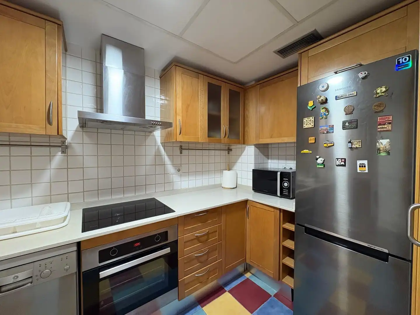 Küche von Wohnung zum Verkauf in Castellón de la Plana / Castelló de la Plana mit Klimaanlage, Heizung und Möbliert