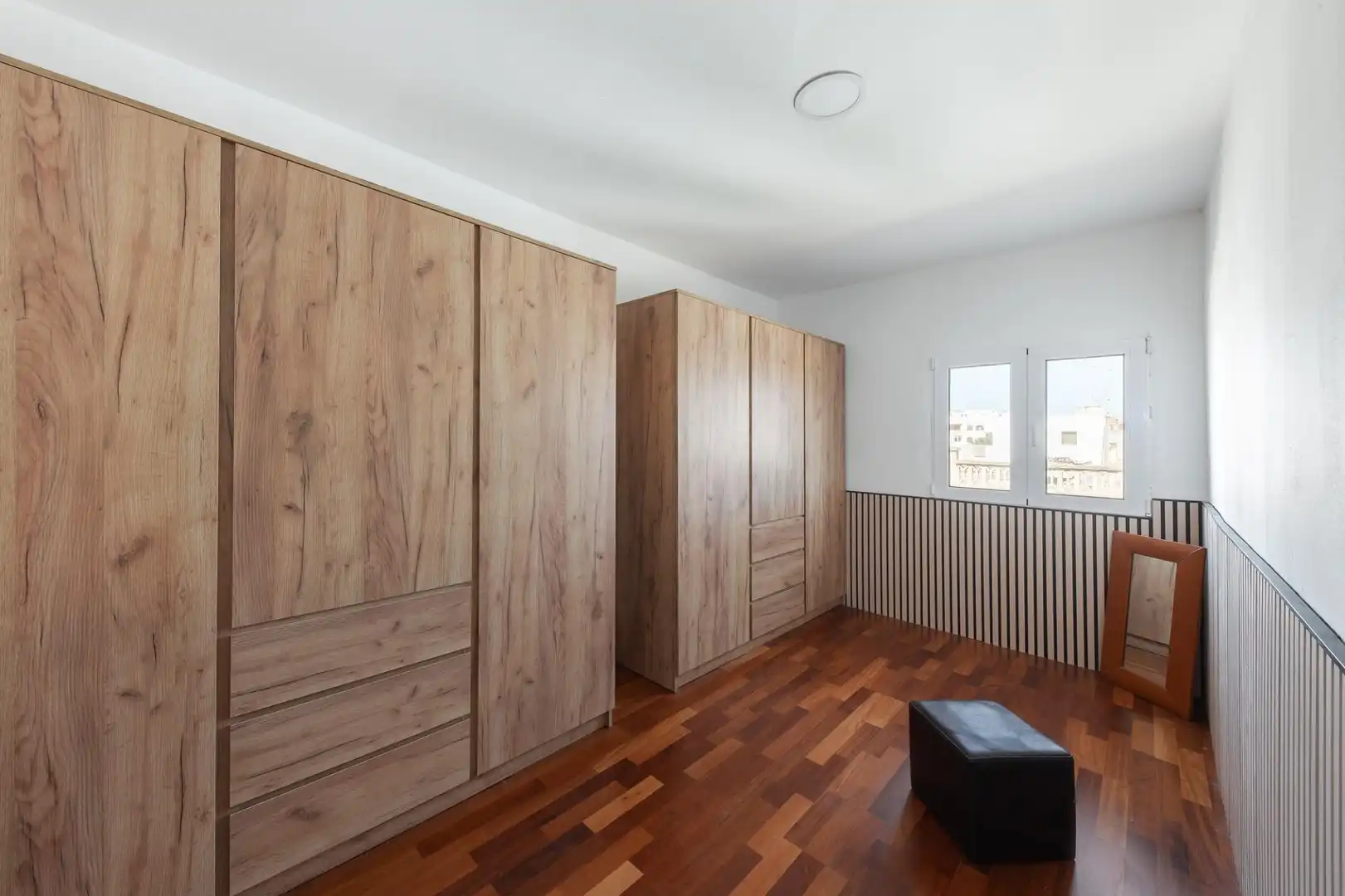 Schlafzimmer von Einfamilien-Reihenhaus zur Miete in Campos mit Klimaanlage, Heizung und Parkett