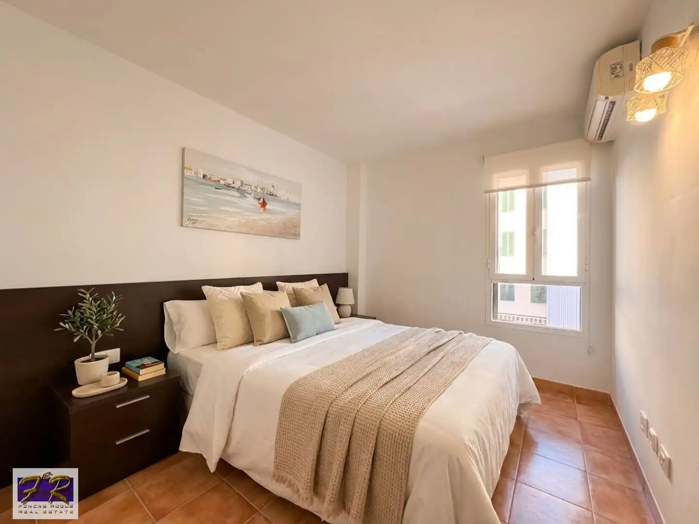Bedroom of Flat for sale in Pollença  with Air Conditioner, Terrace and Furnished