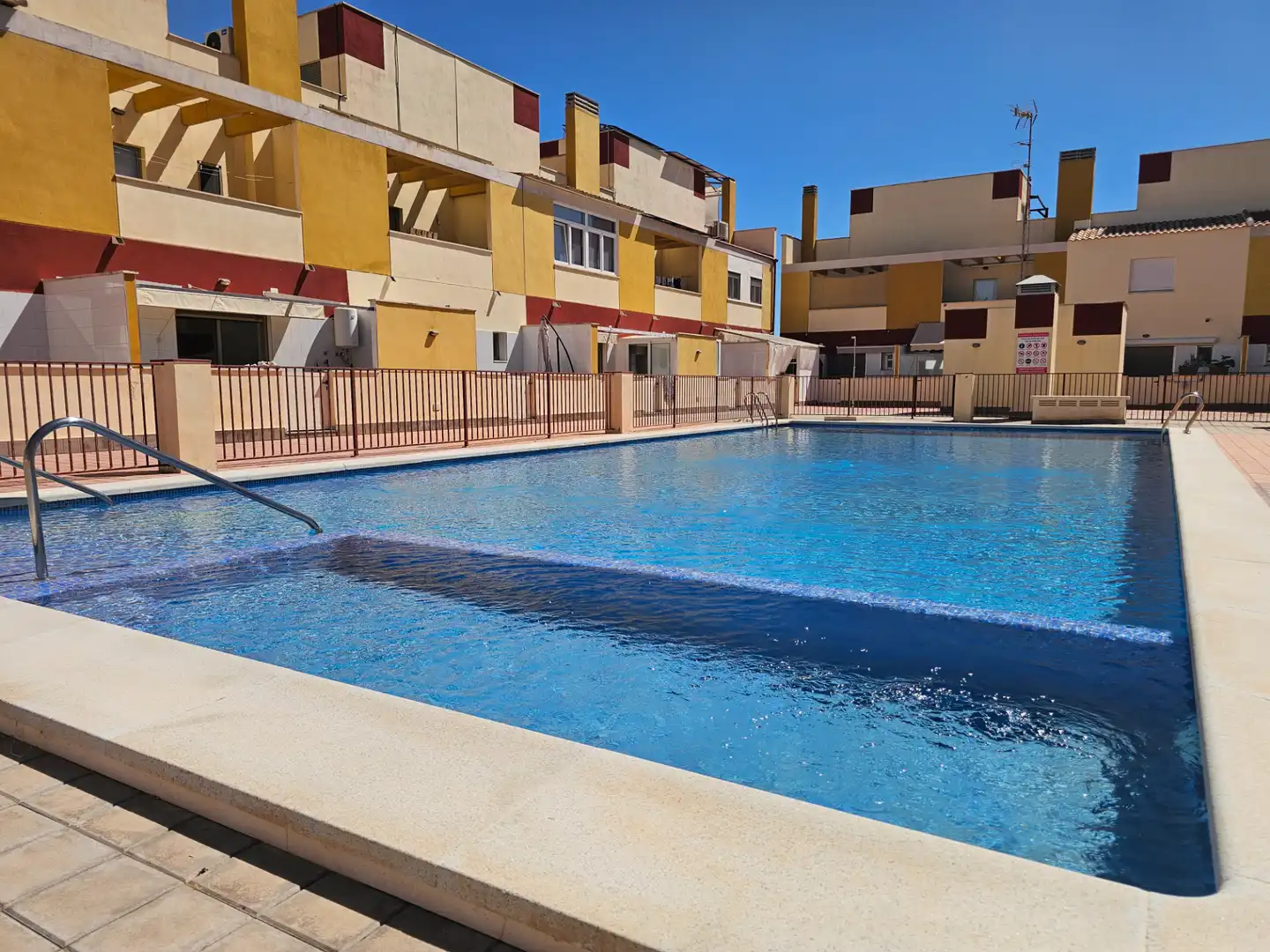 Swimming pool of Detached homes for sale in Los Alcázares  with Air Conditioner, Heating and Private garden