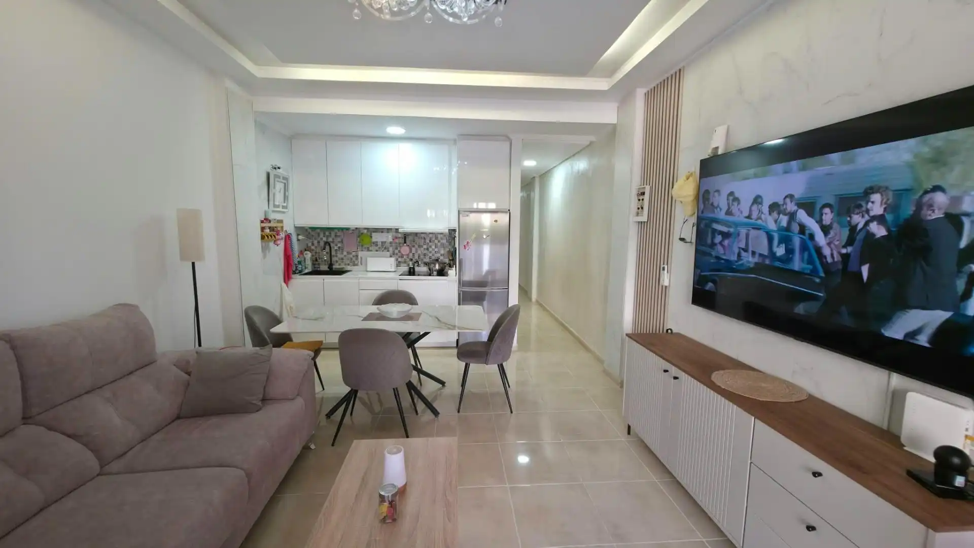 Wohnzimmer von Erdgeschoss zum Verkauf in Torrevieja mit Klimaanlage, Abstellraum und Schwimmbad