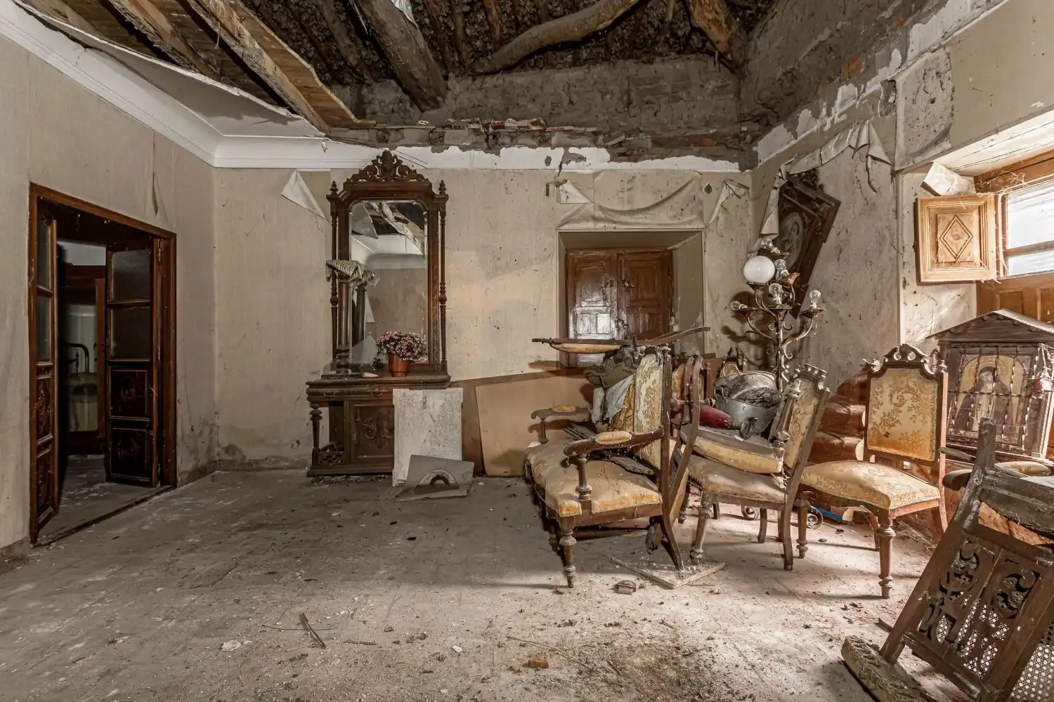Dining room of Houses for sale in San Pedro del Arroyo  with Private garden and Storage room