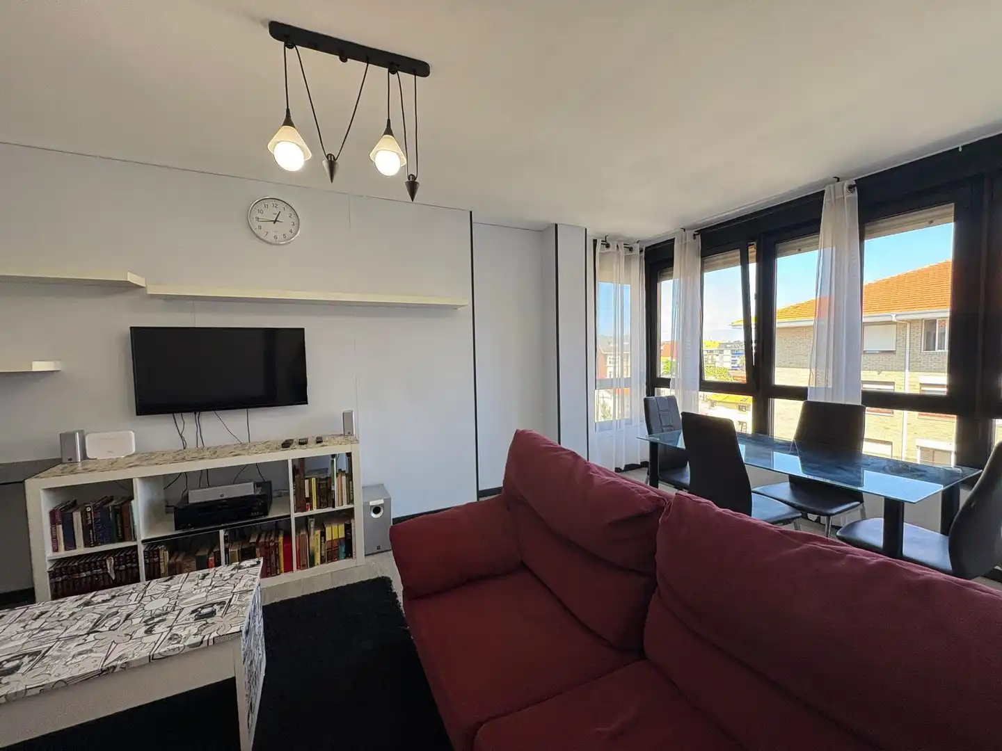 Sala de estar de Piso en venta en Suances con Calefacción, Terraza y Trastero