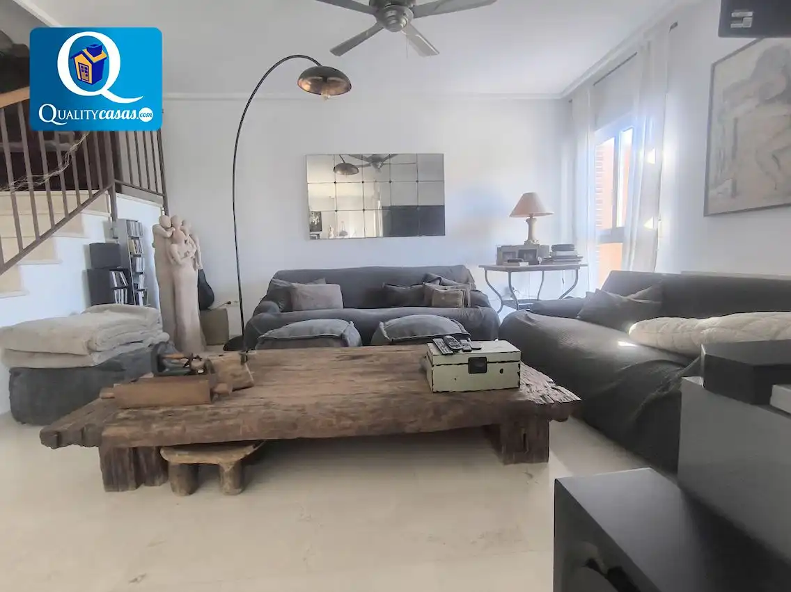 Living room of Houses for sale in Mutxamel  with Air Conditioner, Heating and Terrace