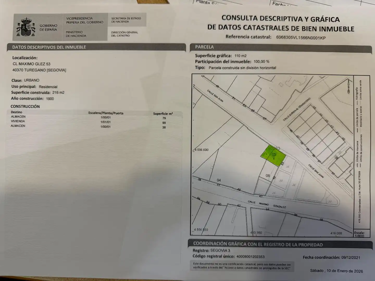 Casa o chalet en venta en Turégano con Terraza