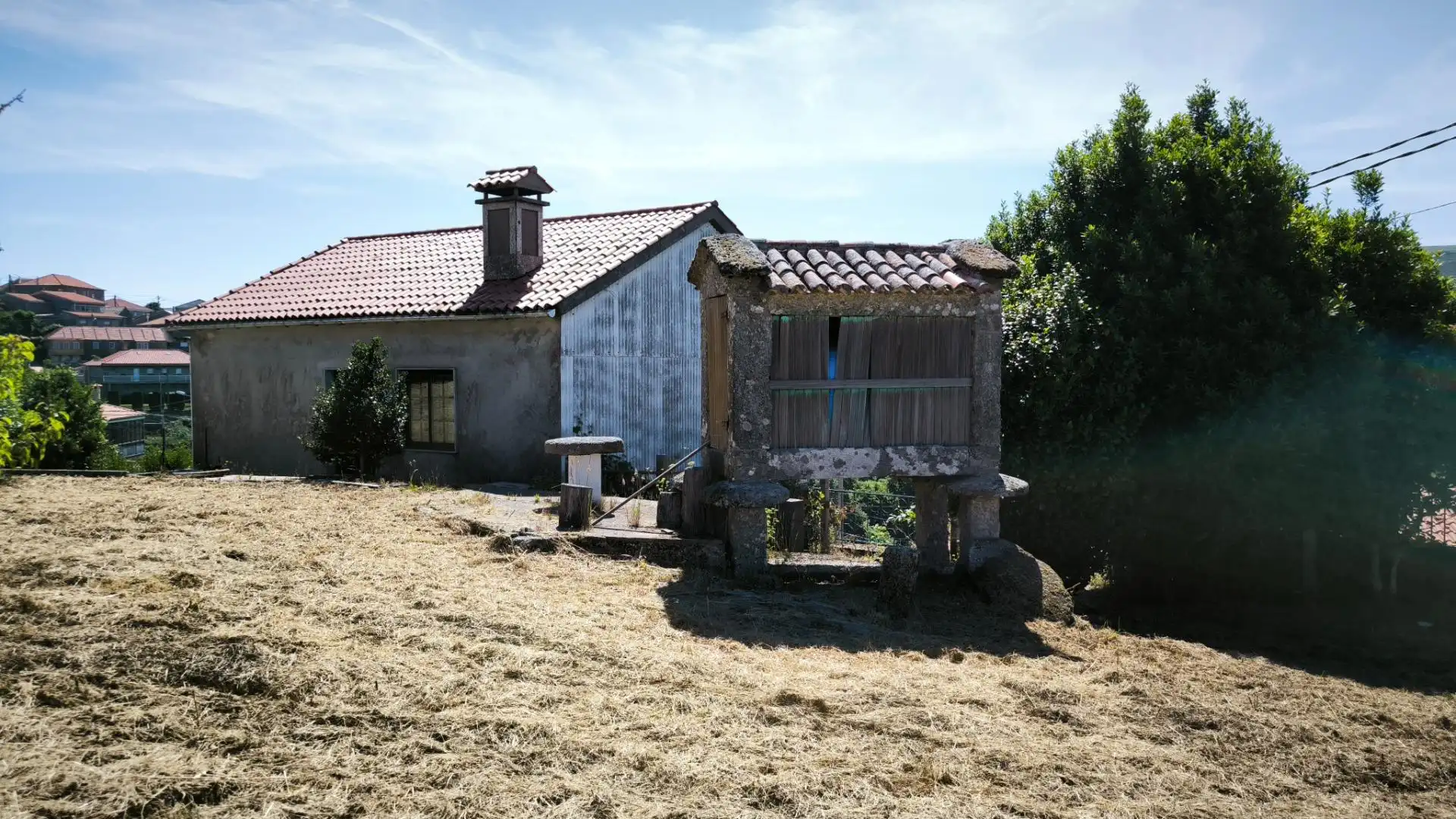 Vista exterior de Casa o chalet en venta en A Lama   con Calefacción, Trastero y Balcón