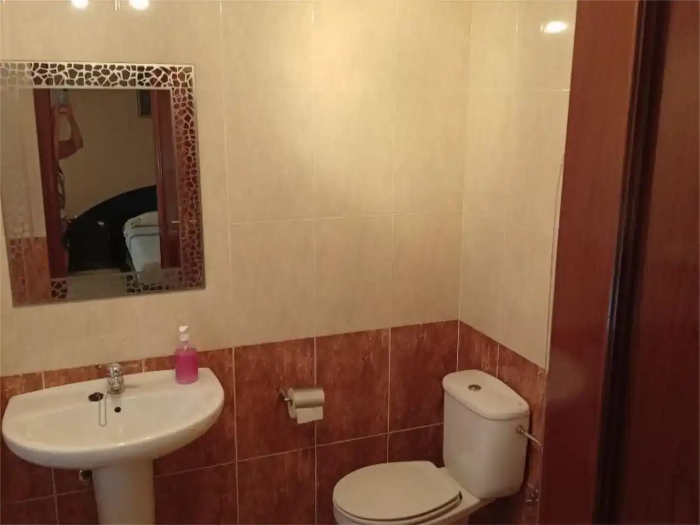 Bany de Casa o xalet en venda en Alcañizo amb Aire condicionat, Jardí privat i Moblat