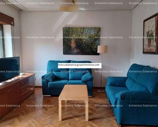 Living room of Flat to rent in Salamanca Capital  with Heating, Terrace and Furnished