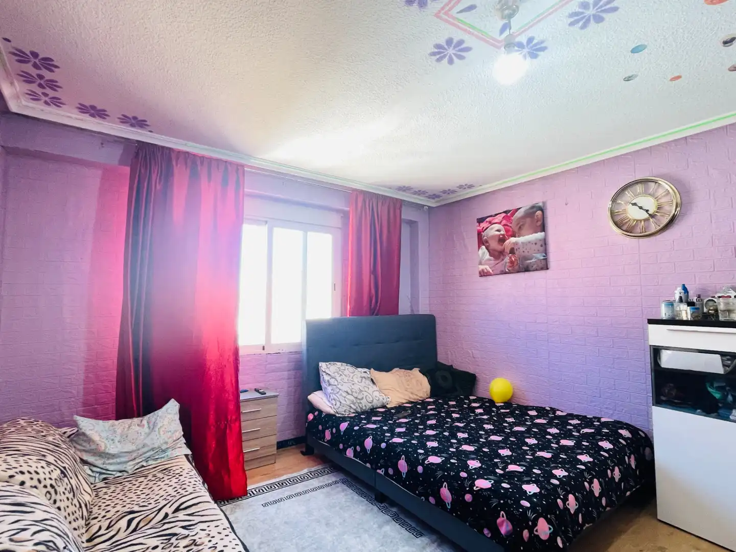 Bedroom of Flat for sale in Illueca  with Air Conditioner, Heating and Parquet flooring