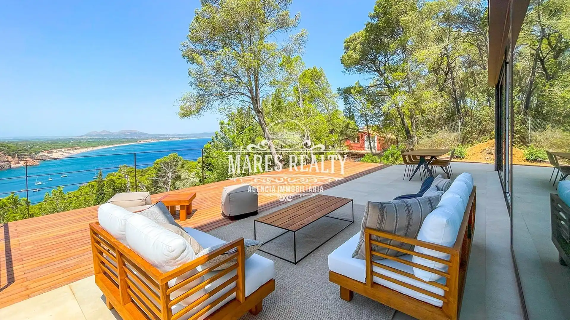 Terraza de Casa o chalet en venta en Begur con Aire acondicionado, Calefacción y Jardín privado