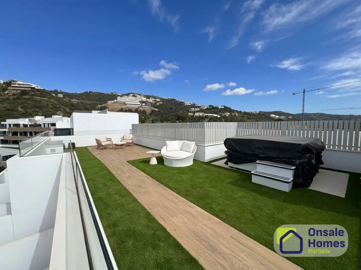 Piso con terraza en venta en Urbanizacion los Altos de los Monteros, imagen 15