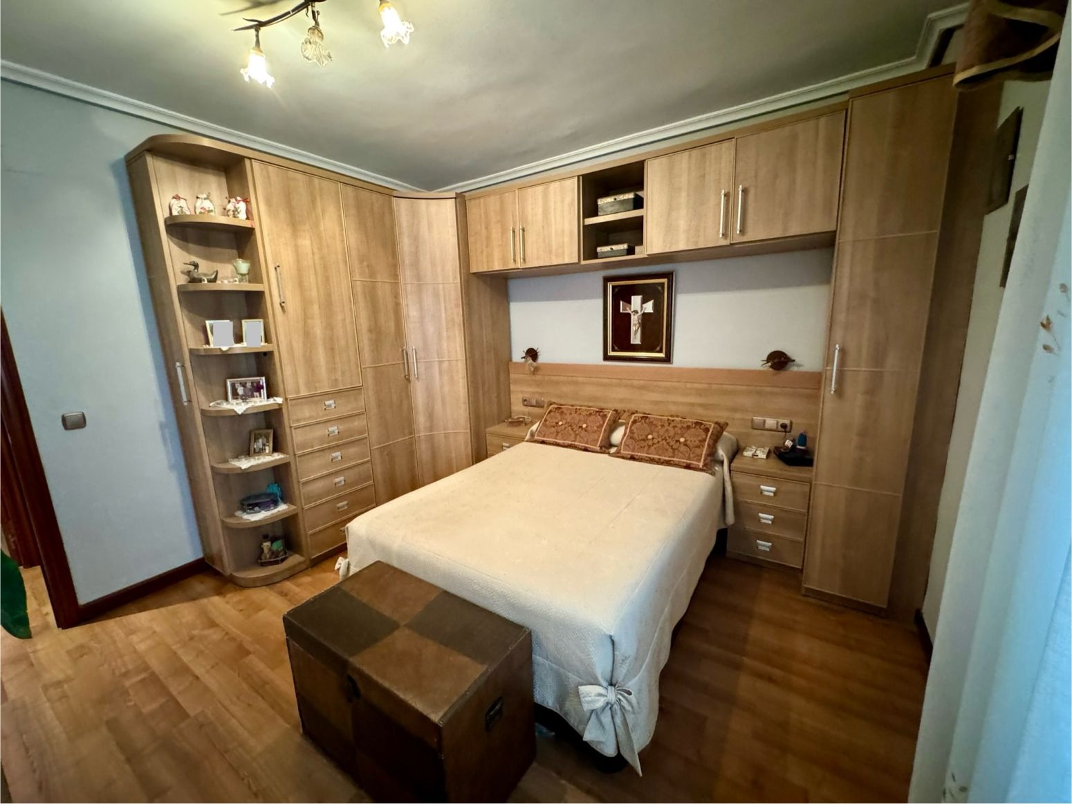 Bedroom of Flat for sale in Palencia Capital  with Heating and Terrace
