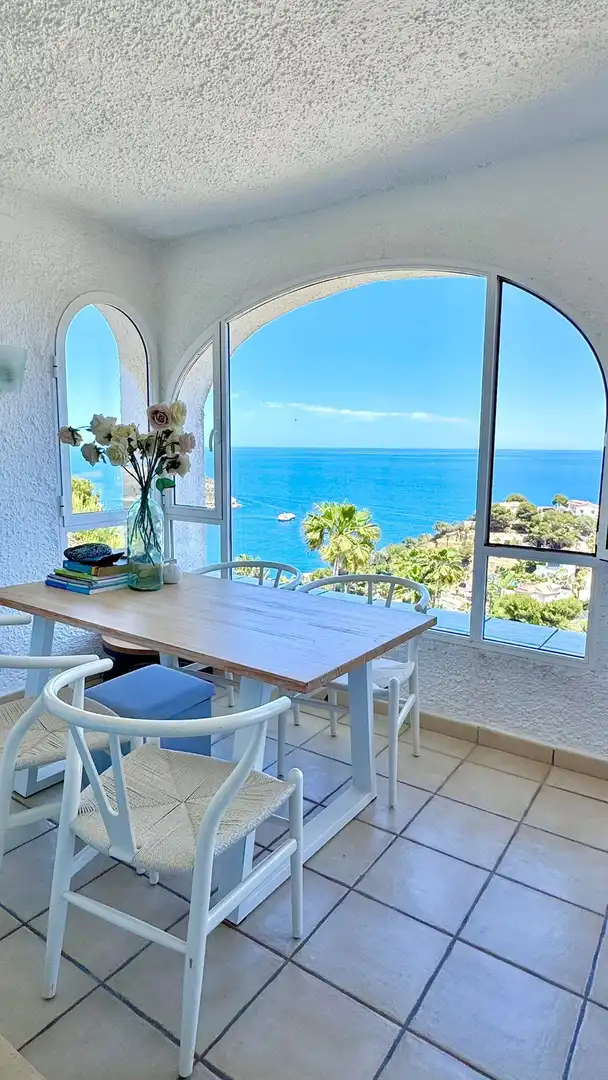 Dining room of Houses for sale in Jávea / Xàbia  with Air Conditioner, Heating and Private garden