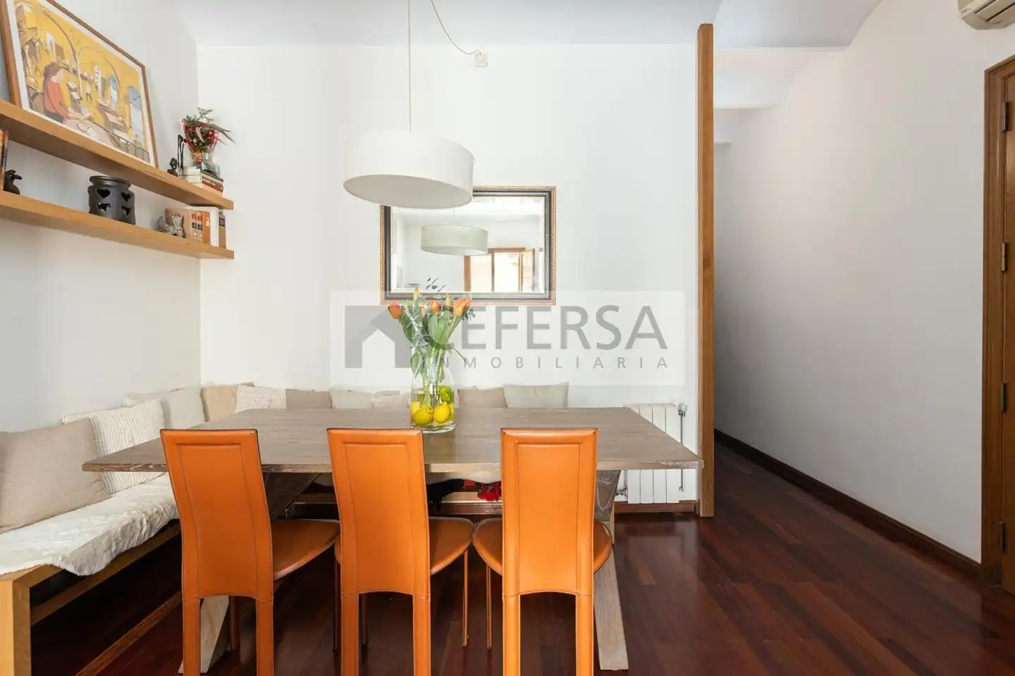Comedor de Casa o chalet en venta en Barcelona con Aire acondicionado, Calefacción y Parquet