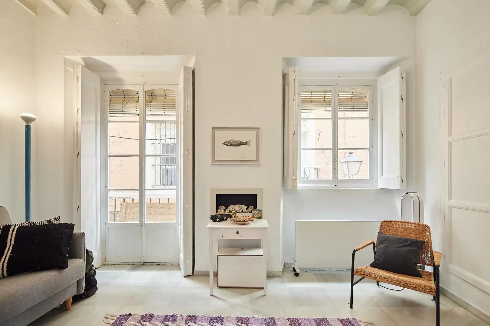 Sala de estar de Piso en venta en Cádiz con Balcón