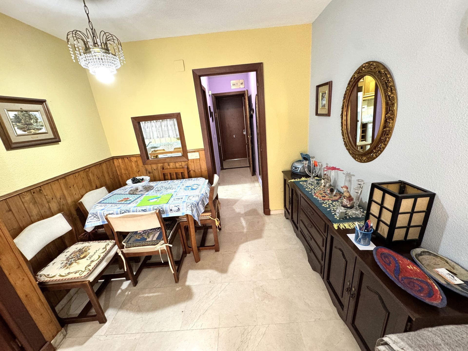 Dining room of Apartment to rent in Benidorm  with Terrace and Furnished