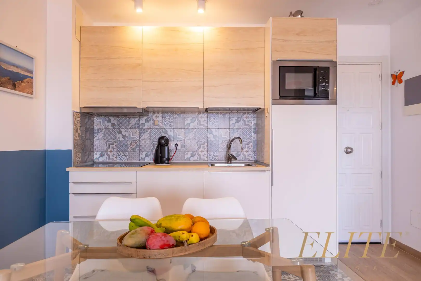Cuina de Apartament en venda en San Bartolomé de Tirajana amb Aire condicionat, Jardí privat i Moblat
