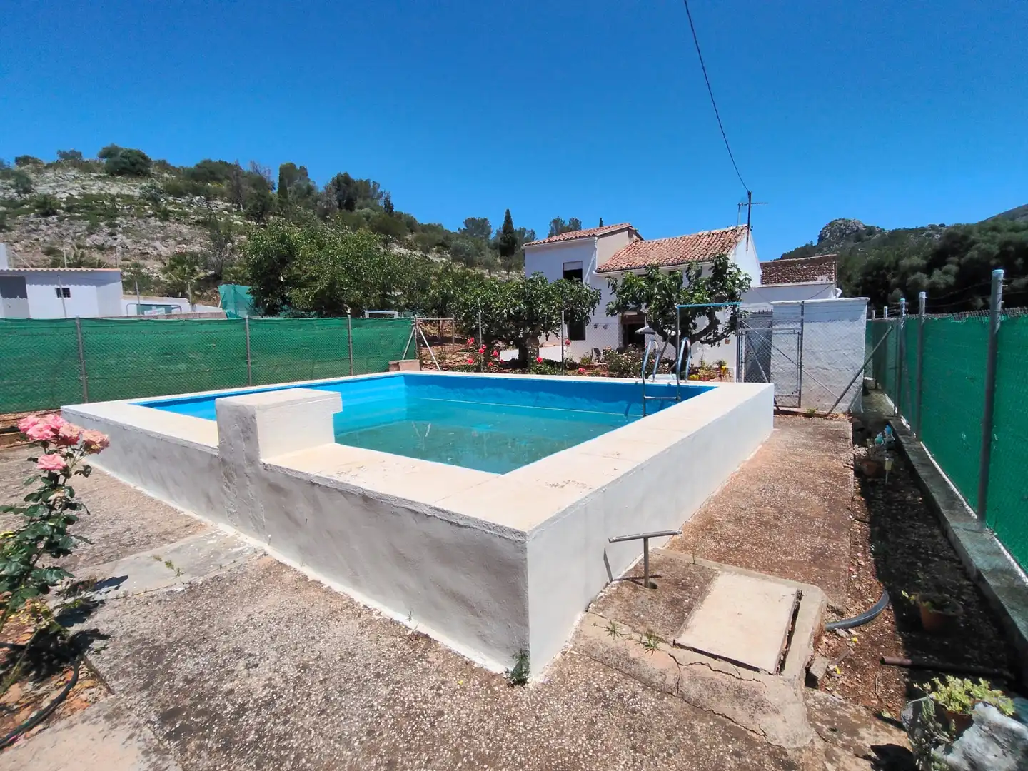 Piscina de Finca rústica en venda en Simat de la Valldigna amb Jardí privat, Traster i Piscina