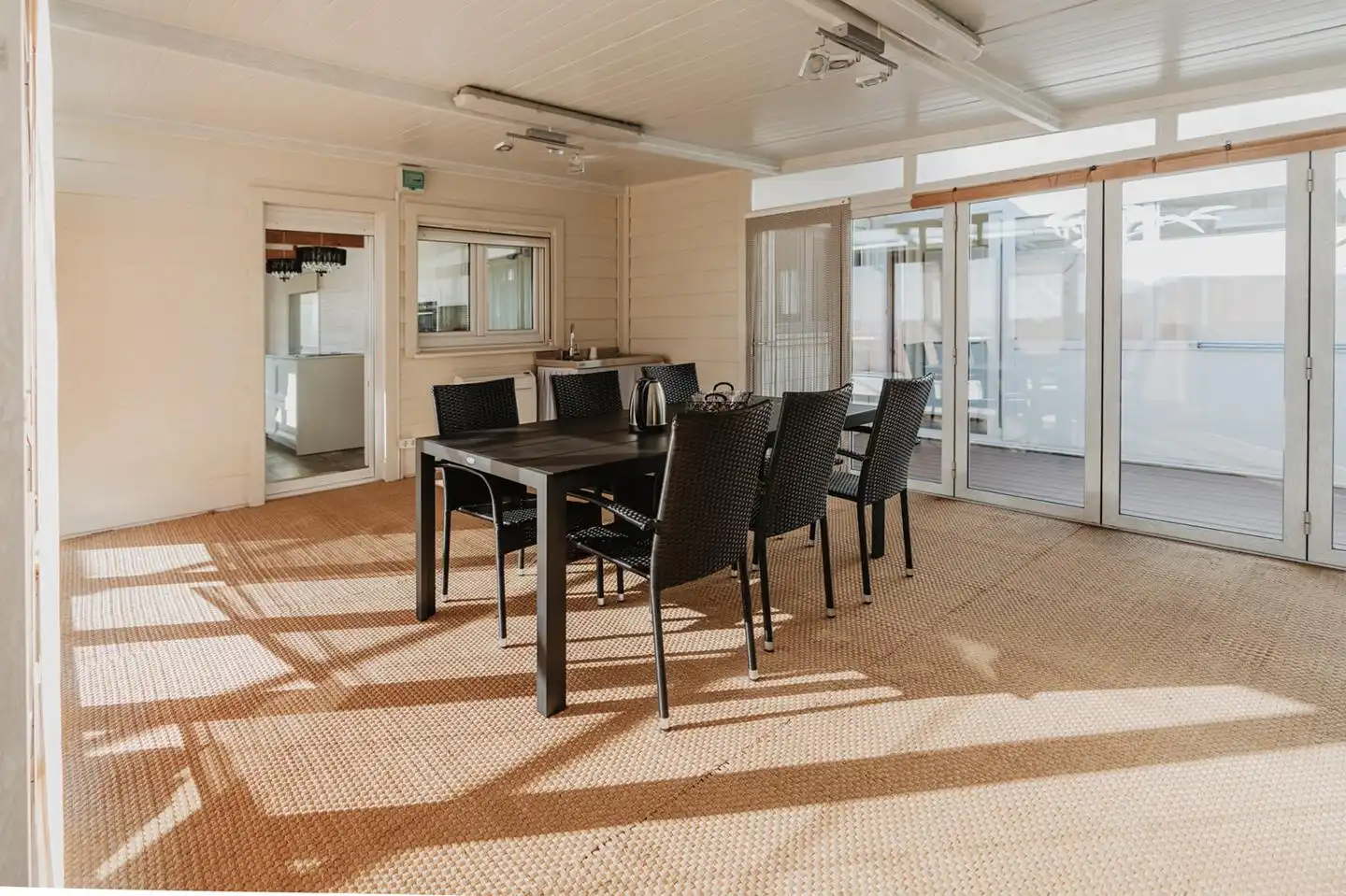 Dining room of Houses for sale in Pineda de Mar  with Air Conditioner, Heating and Private garden
