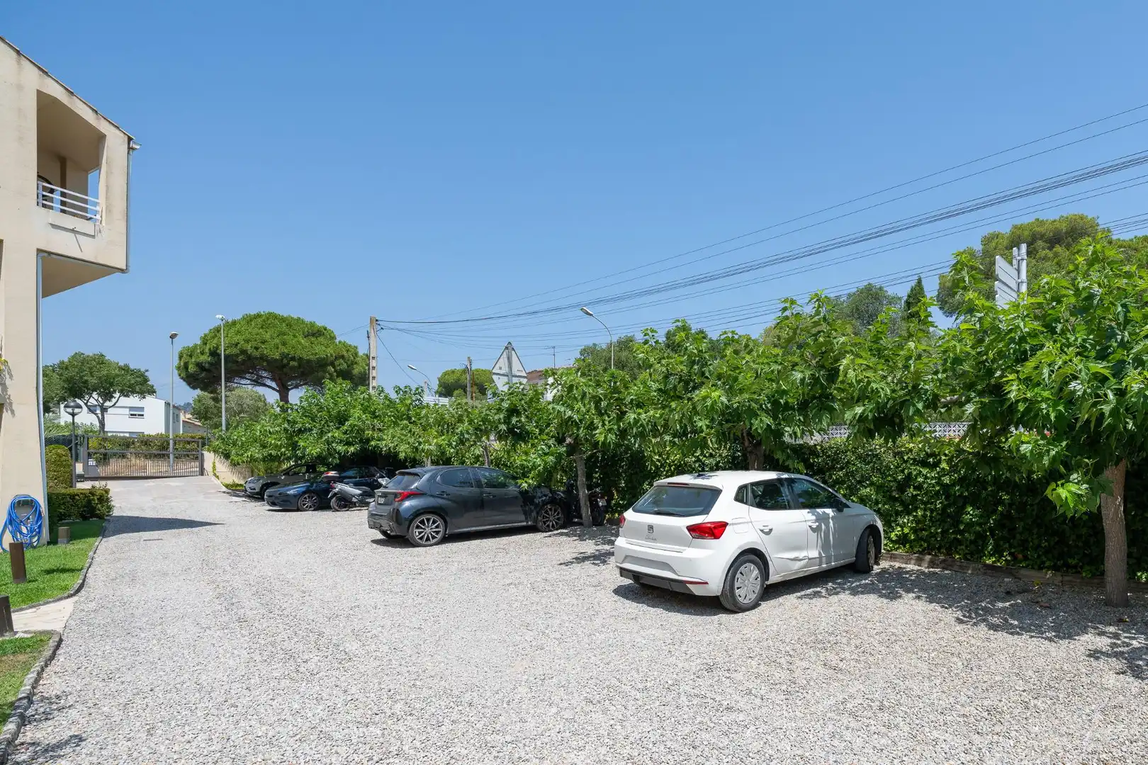 Parkplatz von Erdgeschoss zur Miete in Castell d'Aro, Platja d'Aro i s'Agaró mit Klimaanlage, Heizung und Privatgarten