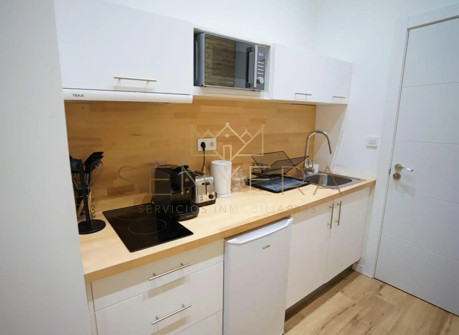 Cocina de Planta baja en venta en Valencia con Aire acondicionado y Terraza