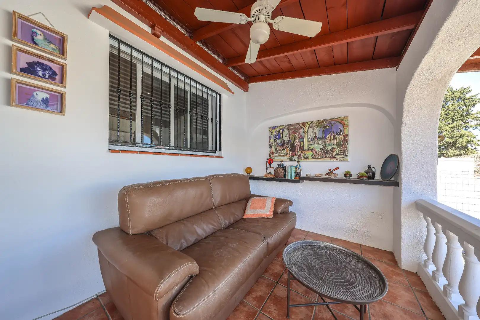 Balcony of Houses for sale in Coín  with Private garden and Swimming Pool