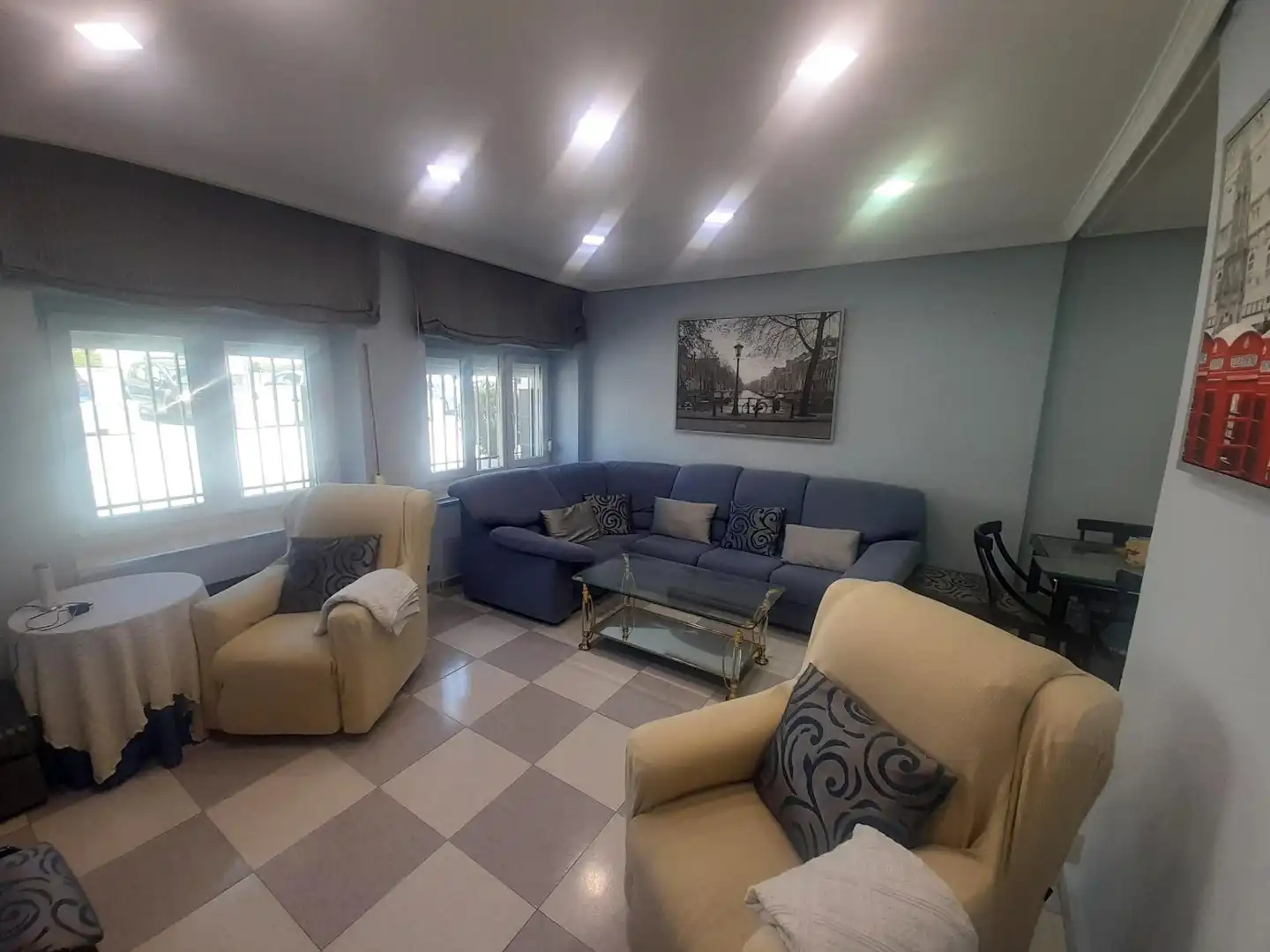 Living room of Houses for sale in Villamantilla  with Heating and Terrace