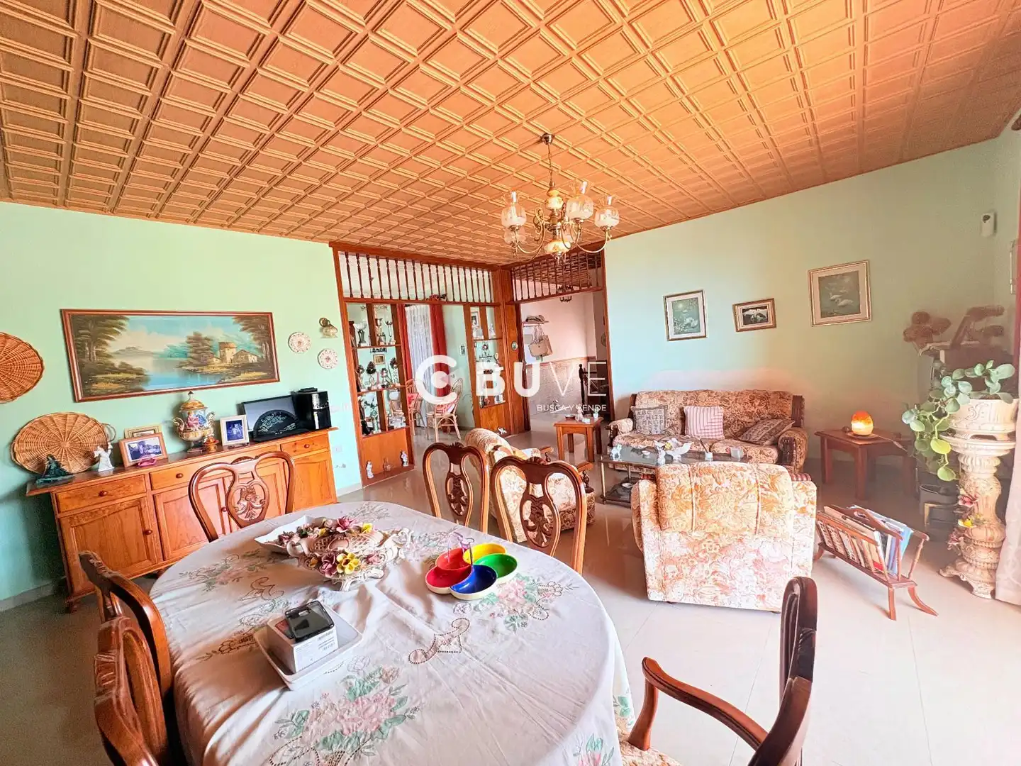Sala d'estar de Casa o xalet en venda en Icod de los Vinos pueblo