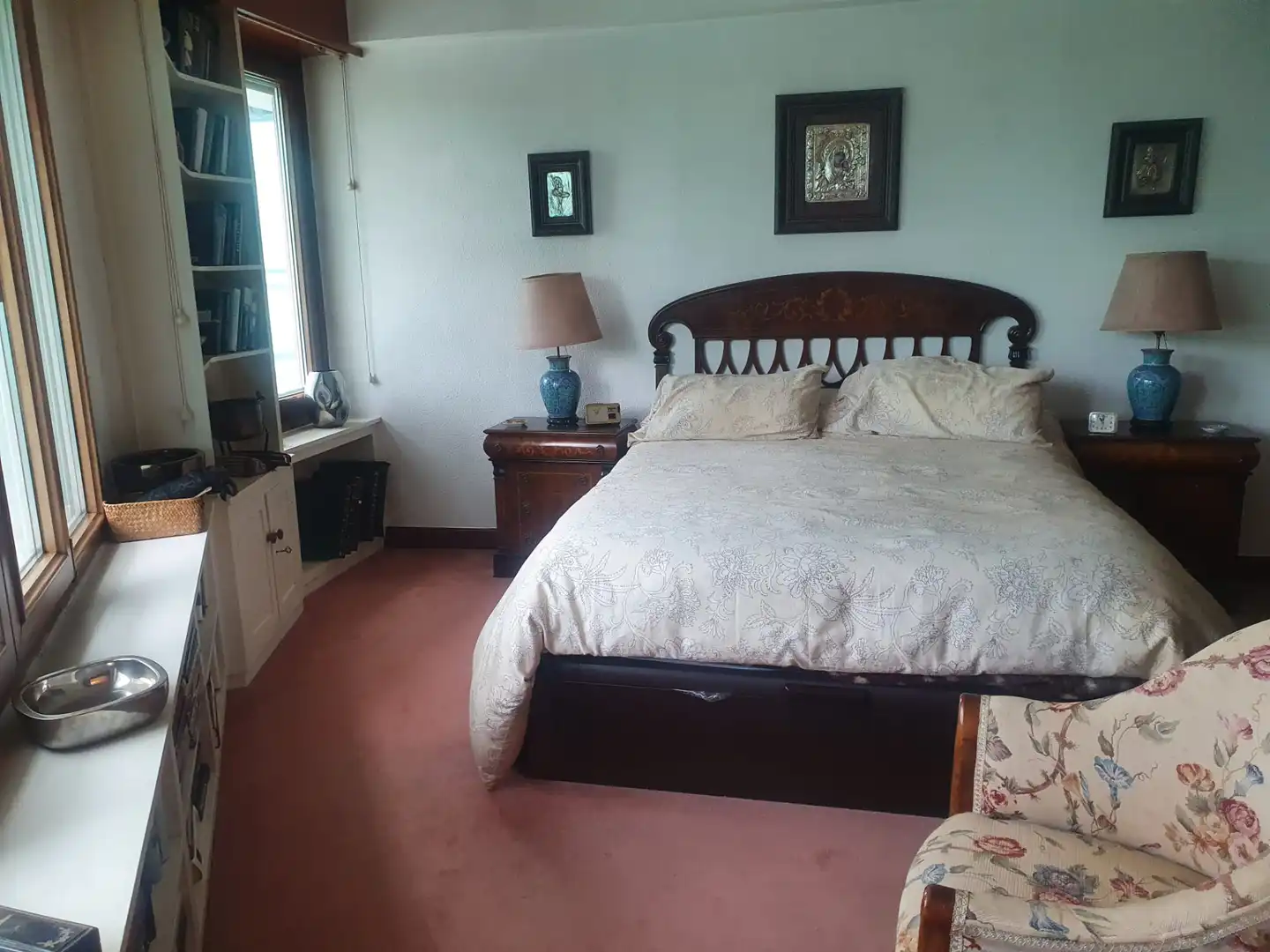Bedroom of Flat for sale in Donostia - San Sebastián   with Heating, Parquet flooring and Balcony