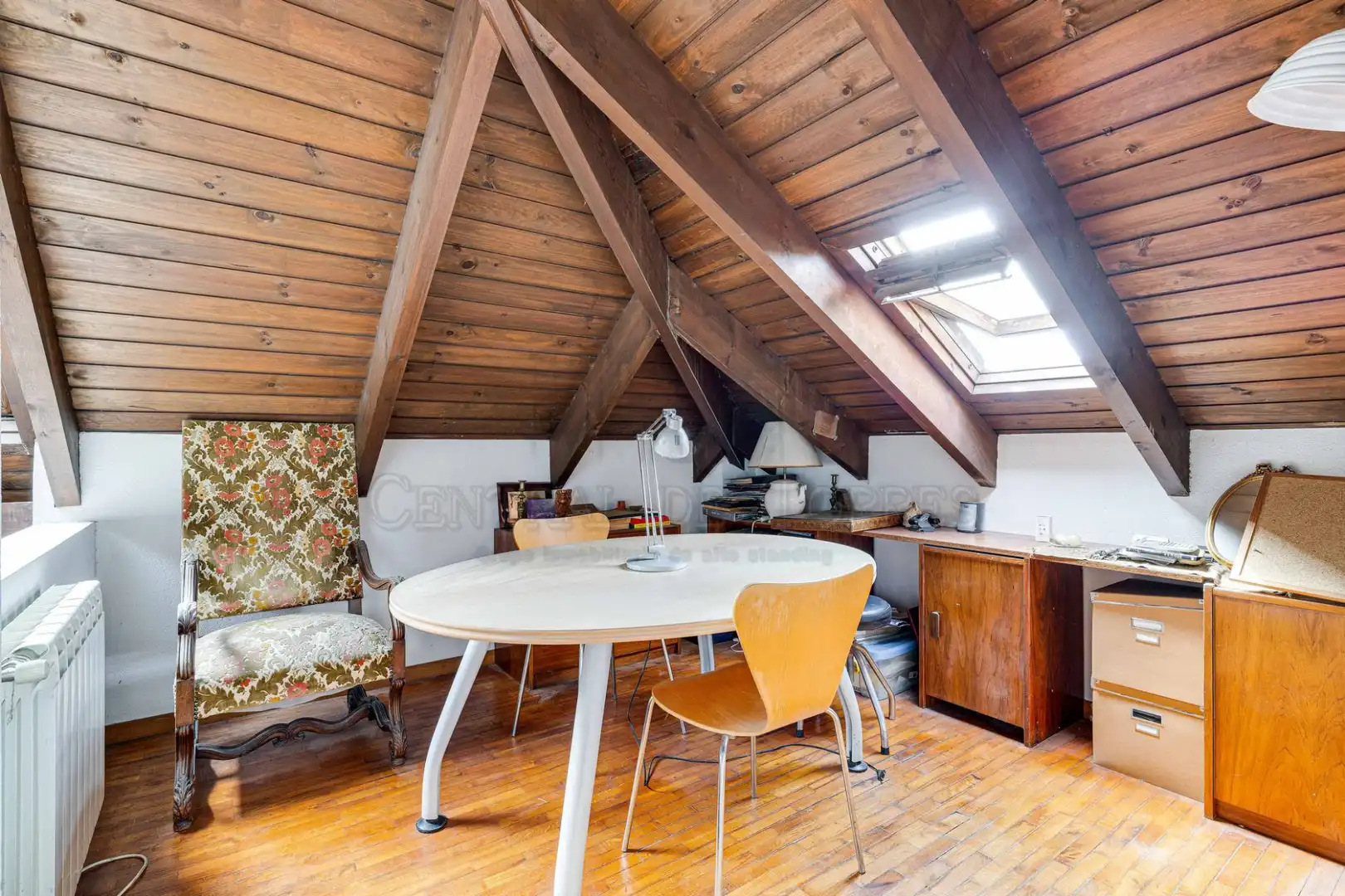 Comedor de Casa o chalet en venta en Sant Cugat del Vallès con Calefacción, Jardín privado y Parquet