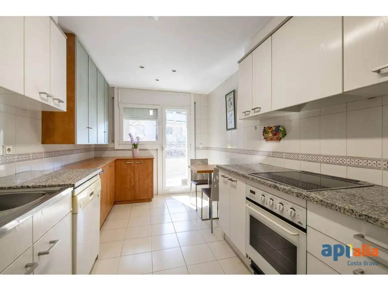 Kitchen of Apartments for sale in Girona  with Air Conditioner, Heating and Terrace