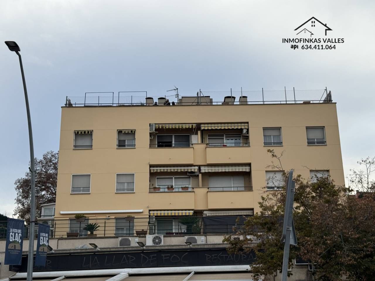 Exterior view of Attic for sale in Lliçà de Vall  with Air Conditioner, Heating and Parquet flooring