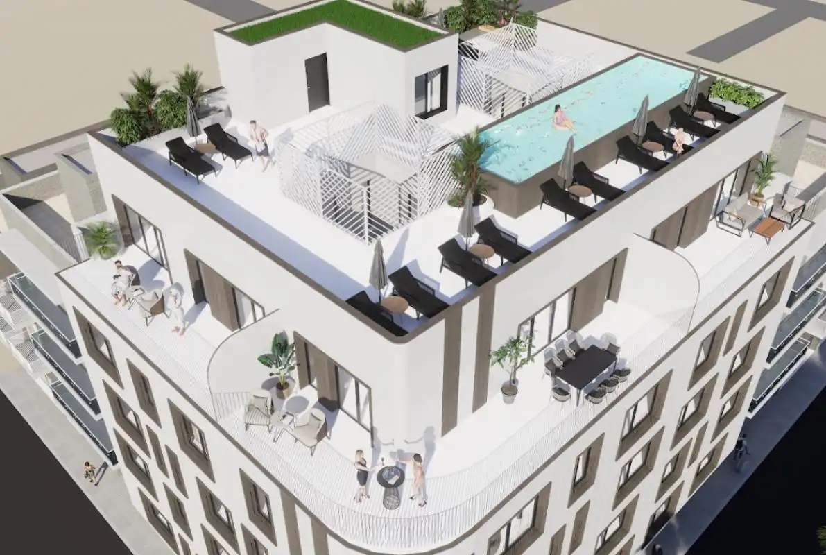 Penthouse with pool for sale in Torrevieja, imagen 2