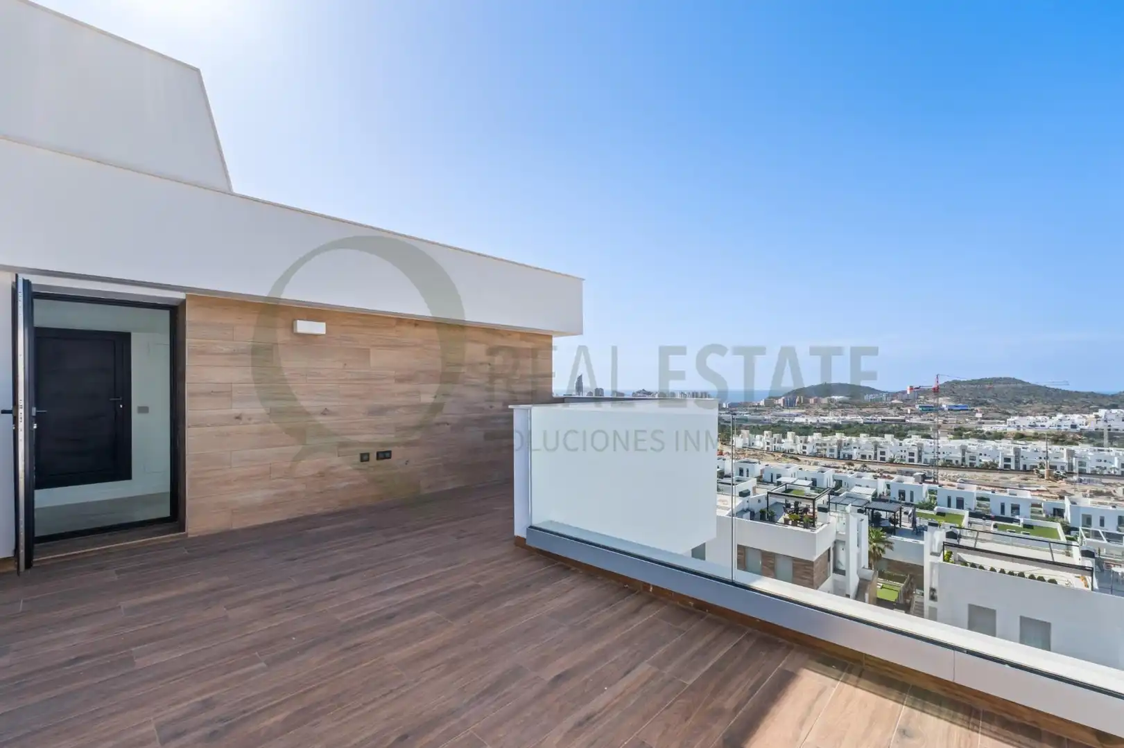 Terraza de Casa o chalet en venta en Benidorm con Aire acondicionado, Calefacción y Jardín privado