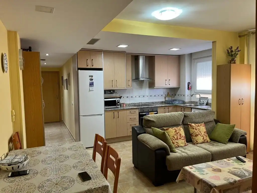 Kitchen of Flat for rent in Benicarló  with Air Conditioner, Heating and Furnished