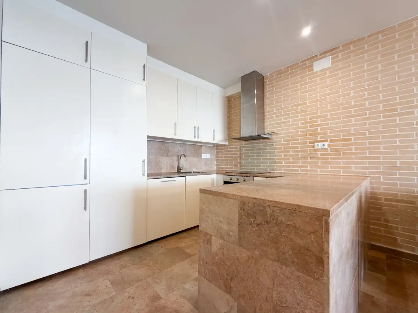 Kitchen of Apartments for rent in El Campello  with Air Conditioner, Private garden and Terrace