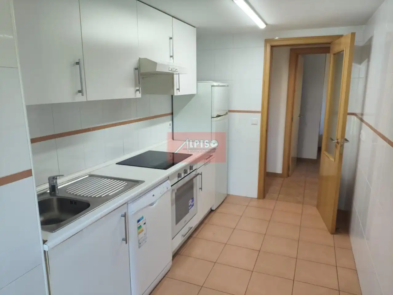 Kitchen of Flat for sale in Ourense Capital   with Heating and Furnished