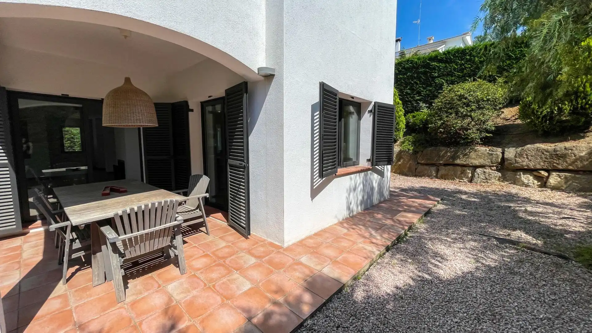 Exterior view of Houses for sale in Sant Pol de Mar  with Air Conditioner, Heating and Private garden