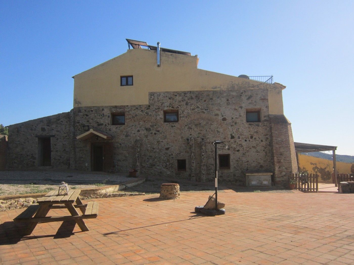 Exterior view of Country house for sale in Riudecols  with Heating, Storage room and Swimming Pool